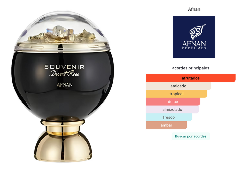 Afnan Souvenir Desert Rose EDP 100ml Mujer
