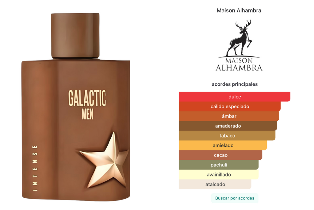 Maison Alhambra Galactic Intense Men EDP 100ml