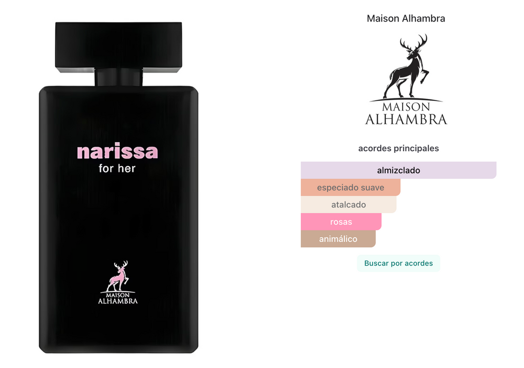 Maison Alhambra Narissa For Her EDP 100ml para Mujer