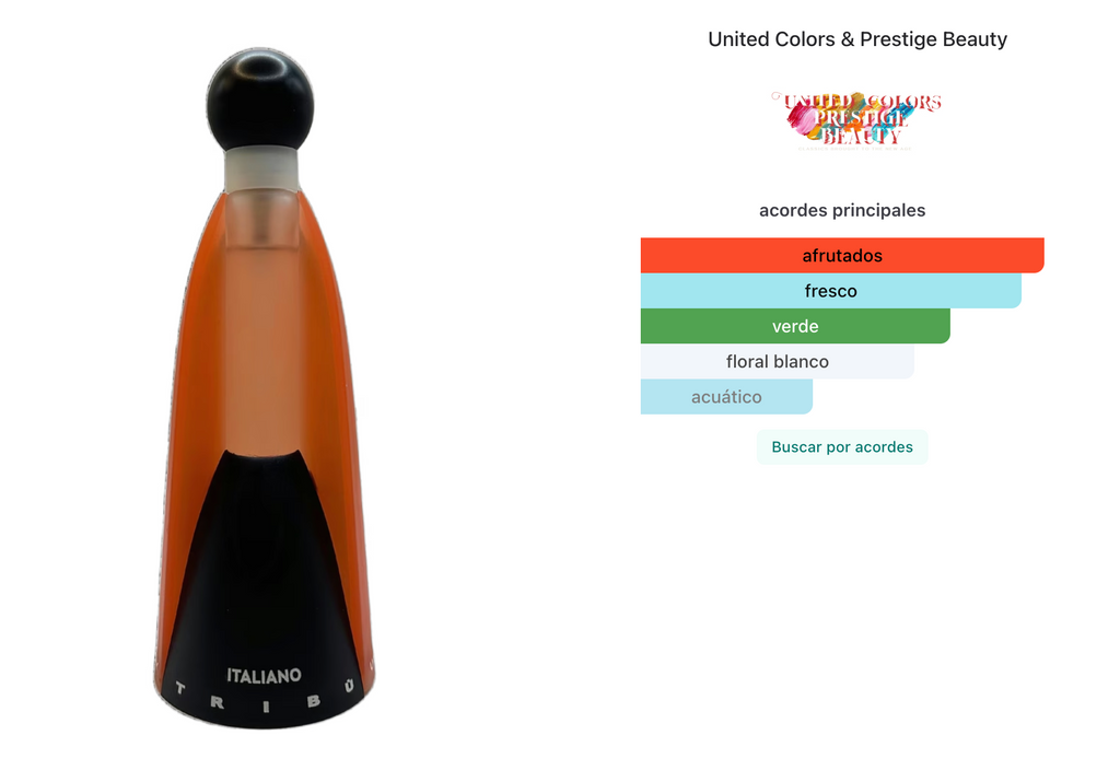 United Colors & Prestige Beauty Tribu Italiano EDP 100ml Unisex