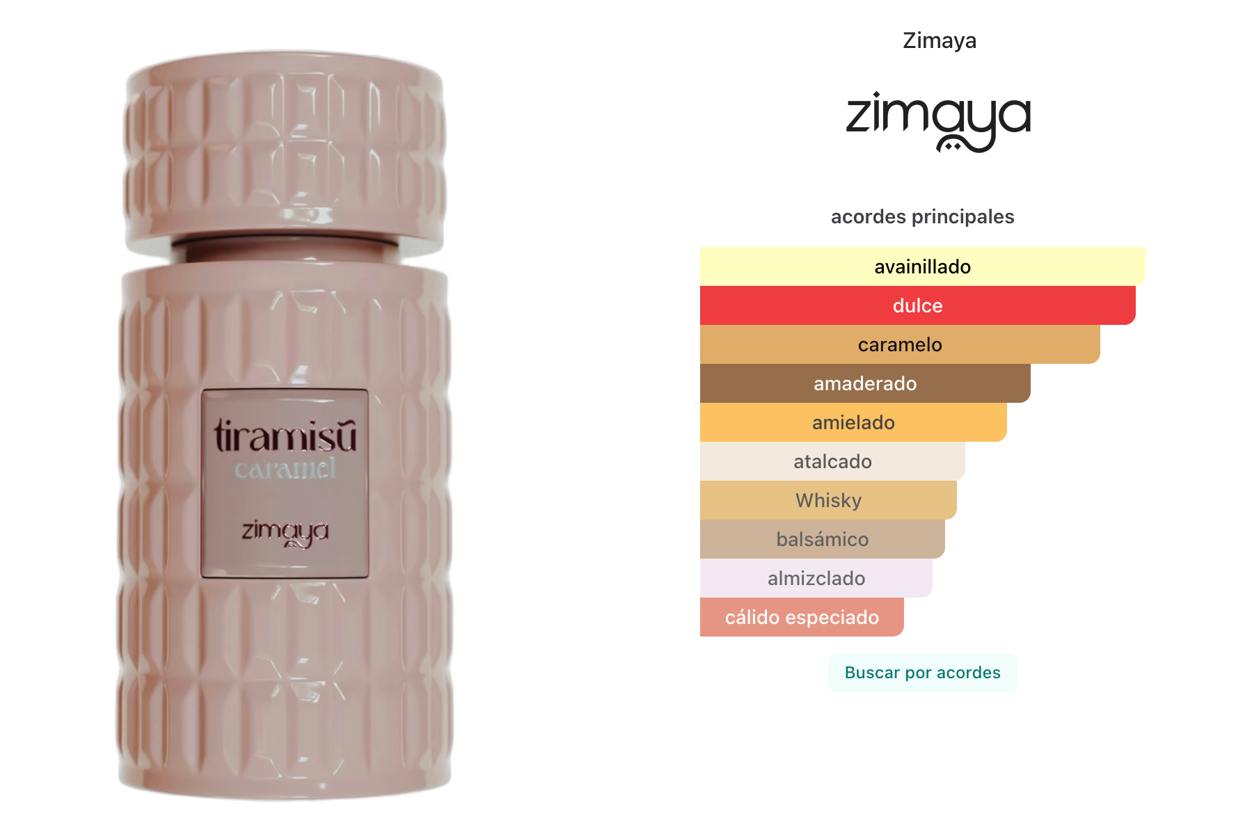 Zimaya Tiramisu Caramel EDP 100ml Unisex