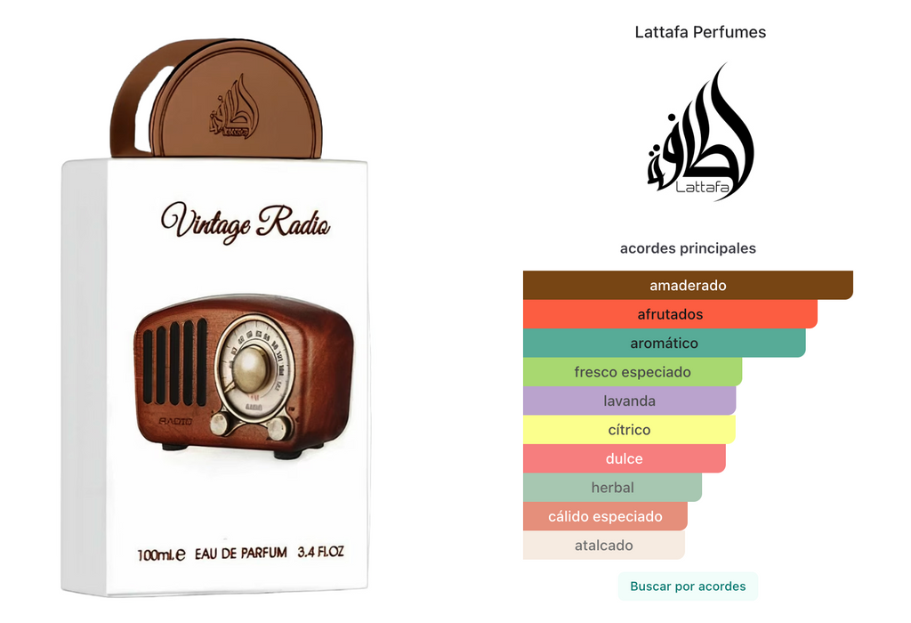 Lattafa Vintage Radio EDP 100ml Unisex