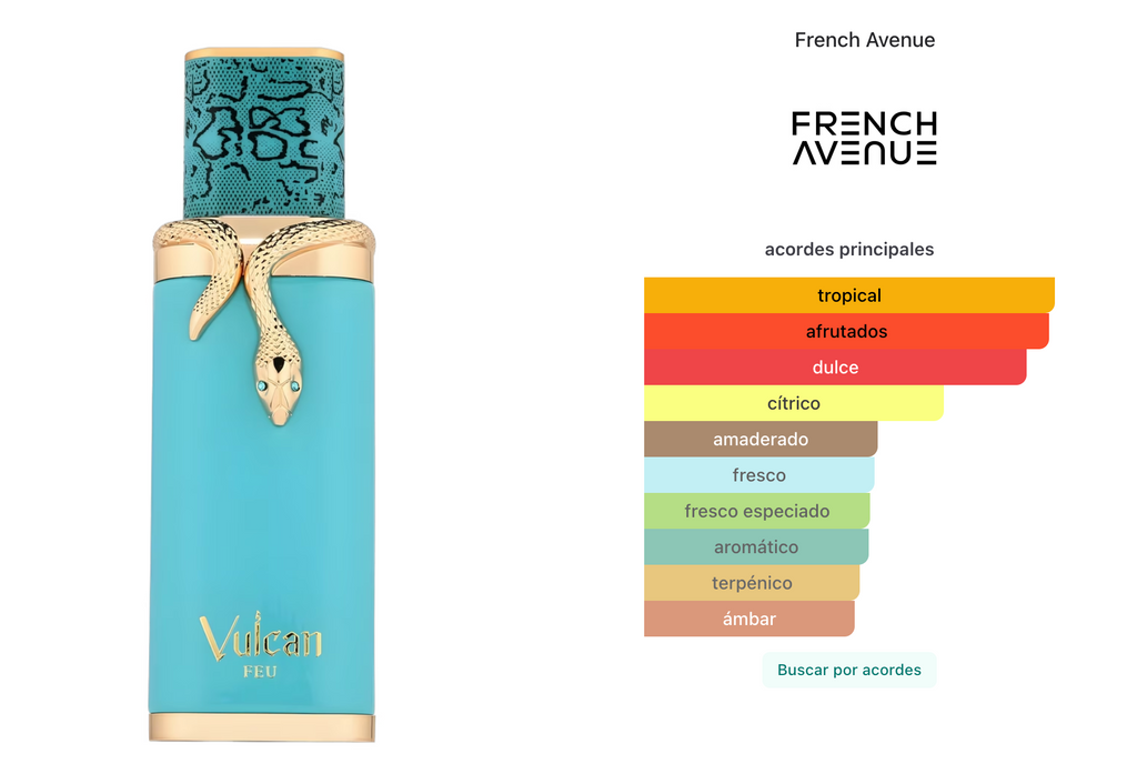 French Avenue Vulcan Feu EDP 100ml