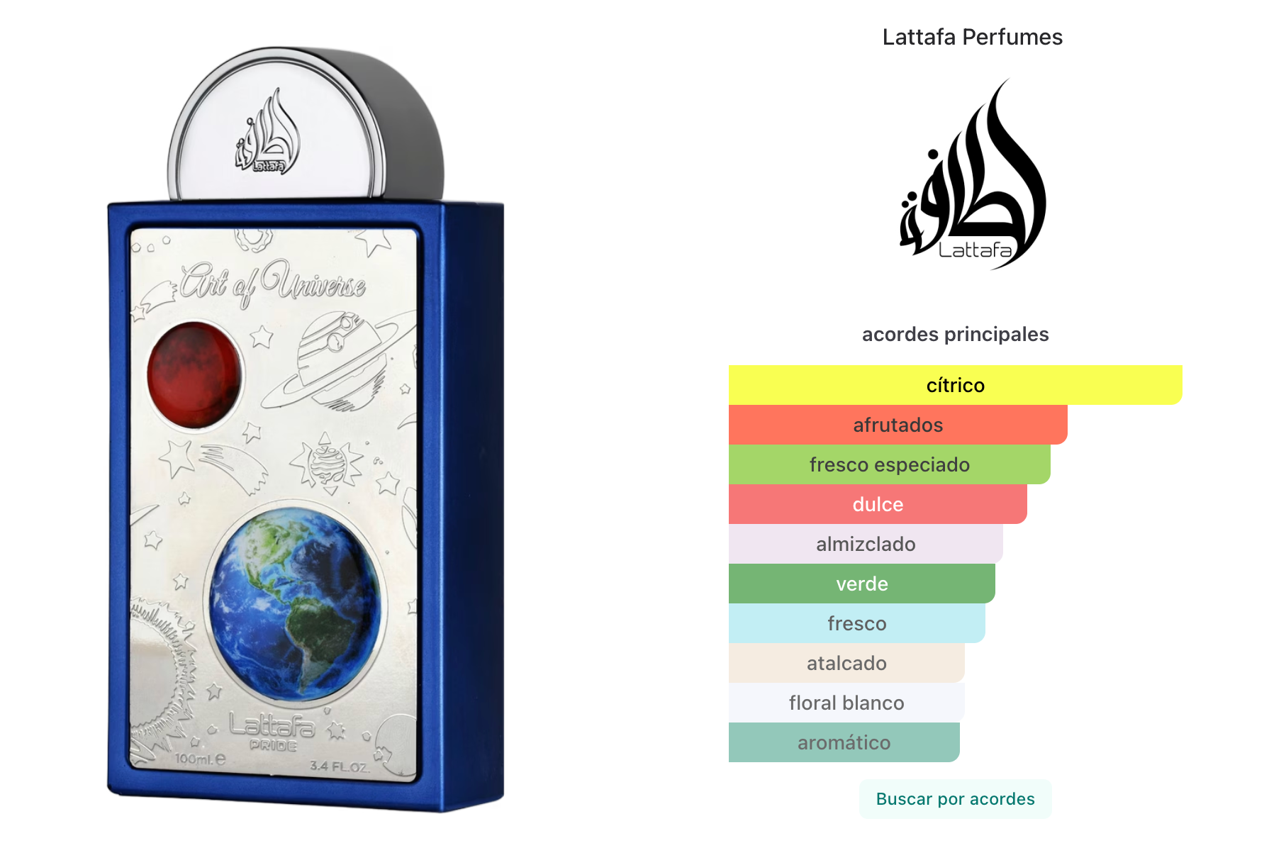 Lattafa Pride Art Of Universe EDP 100ml Unisex