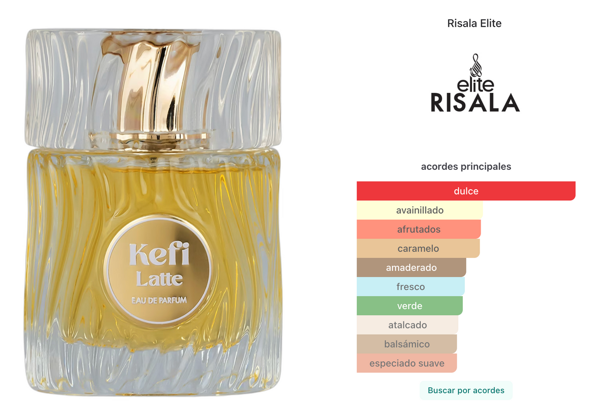 Risala Elite Kefi Latte EDP 100ml para Mujer