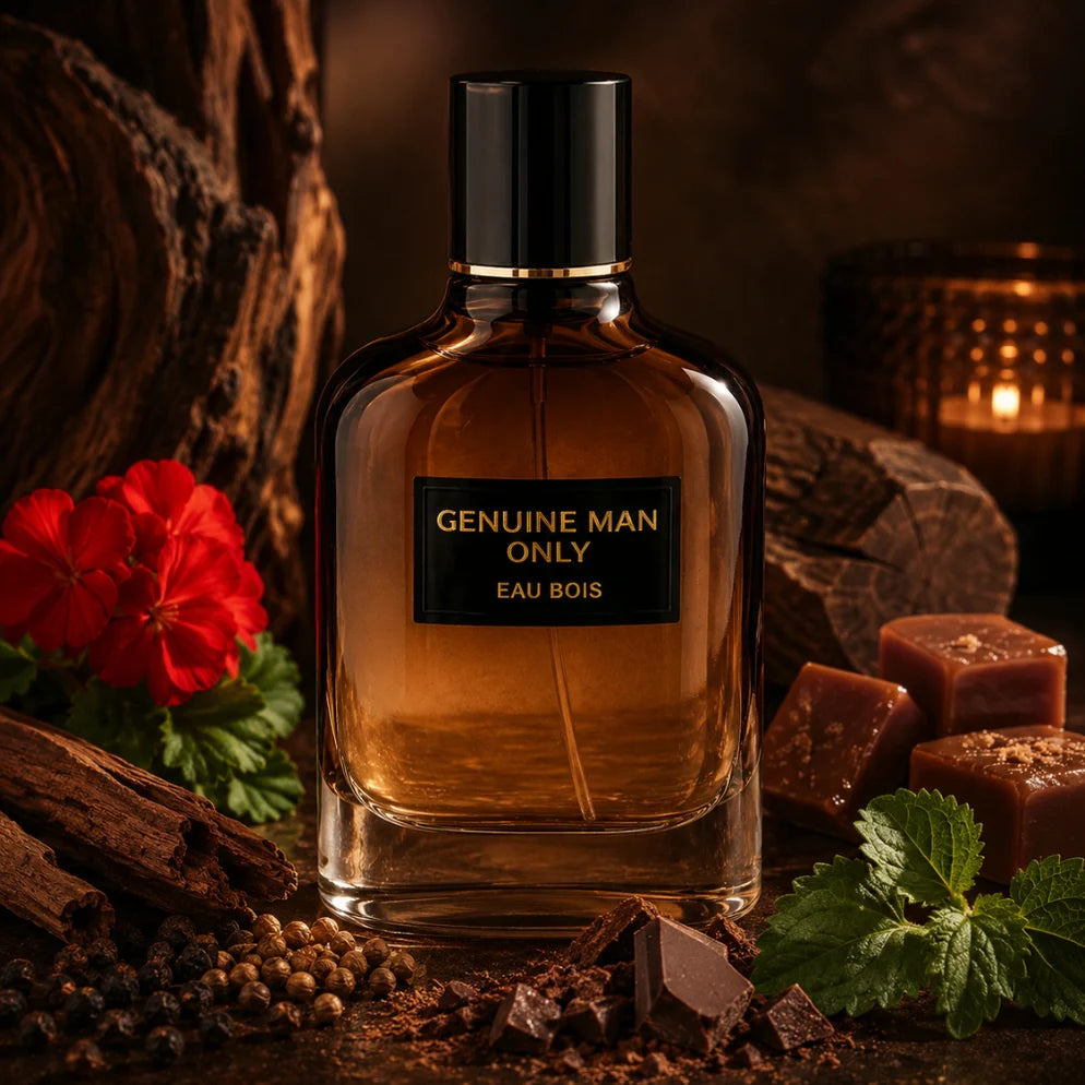 Fragrance World Genuine Man Only Eau Bois EDP 100ml