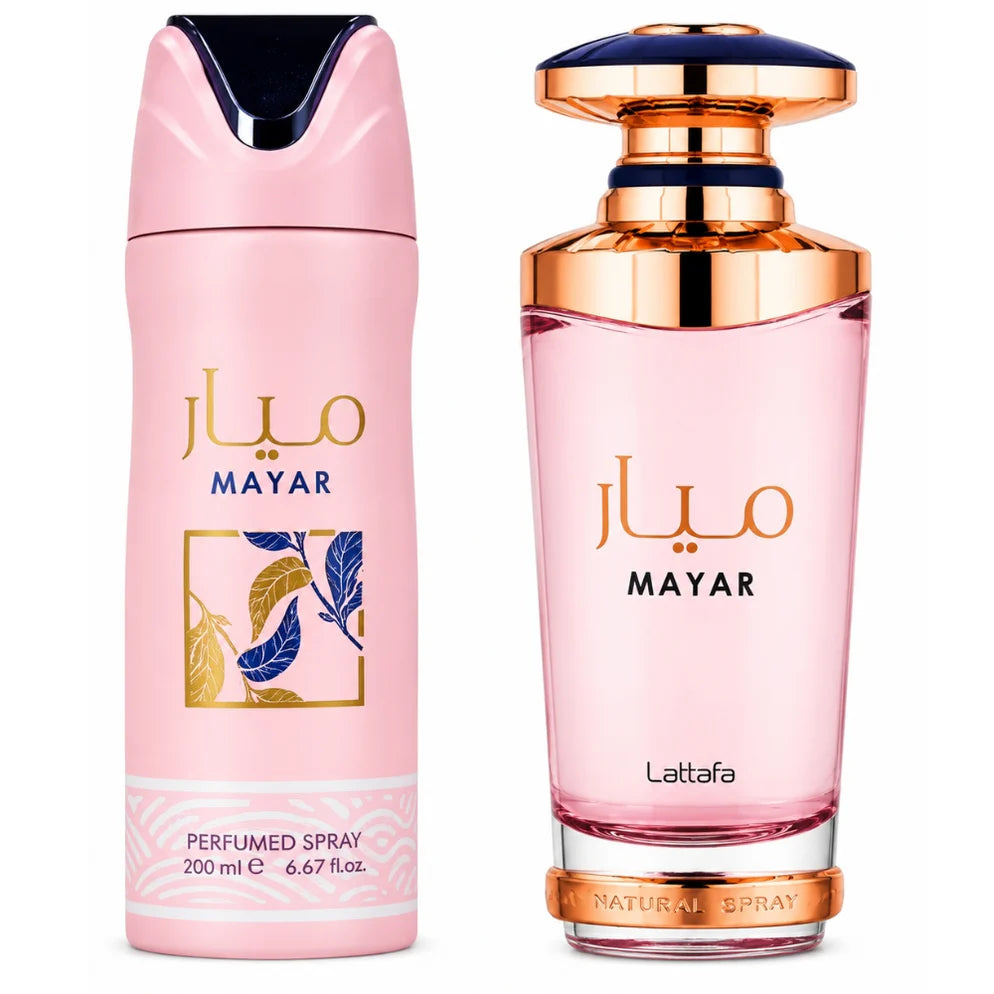 Lattafa Mayar EDP 100ml + Spray Deo 200ml Mujer Set