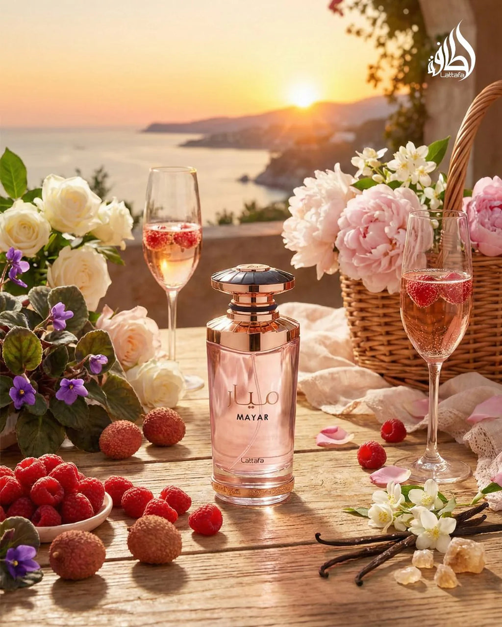 Lattafa Mayar EDP 100ml + Spray Deo 200ml Mujer Set