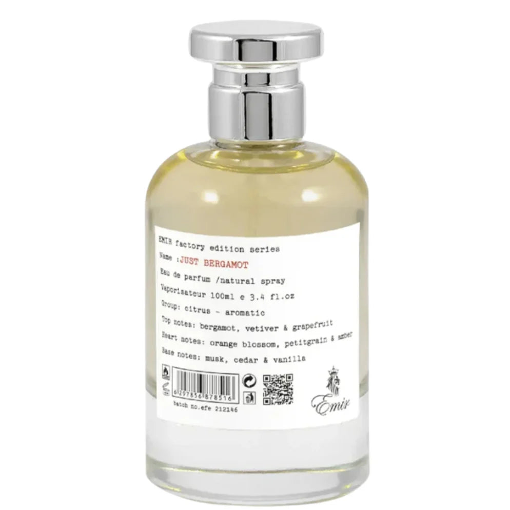 Paris Corner Emir Just Bergamot EDP 100ml Unisex