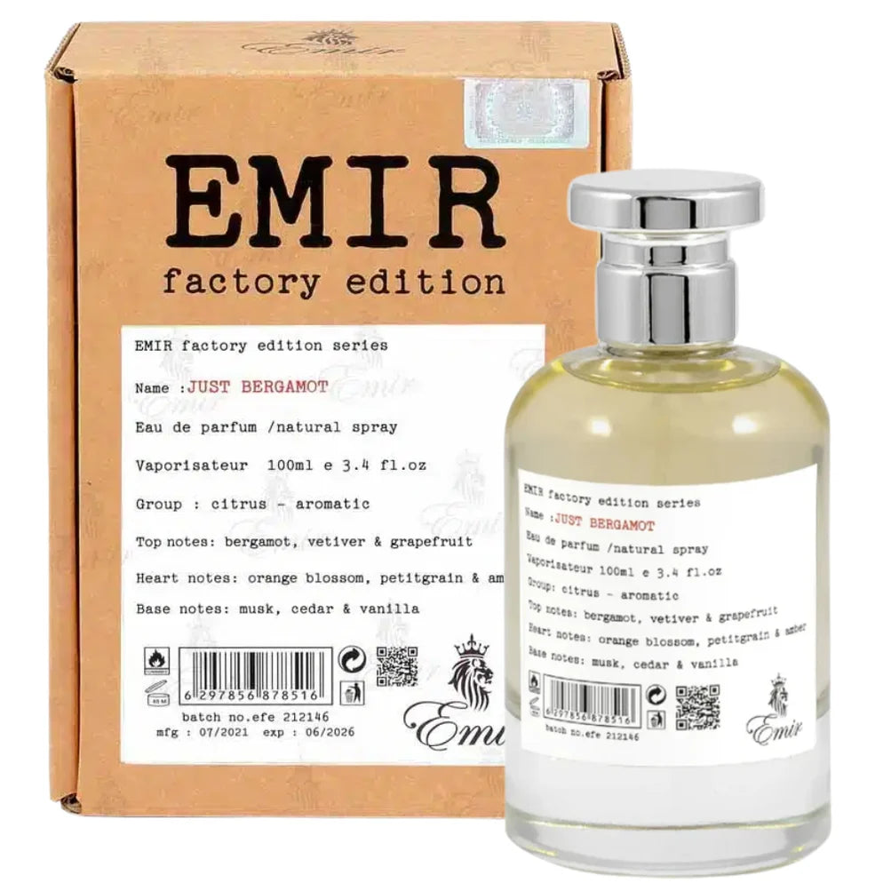 Paris Corner Emir Just Bergamot EDP 100ml Unisex